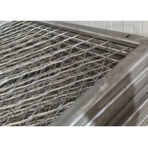 Stainless Steel Embankment Guardrail With Ferrule Rope Mesh 2.0 Mm Wire