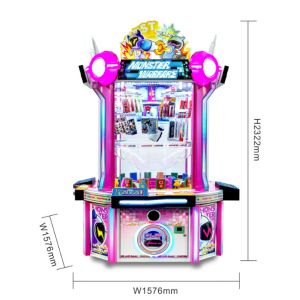 Revolutionize Your Arcade with Our Ticket Redemption Machine Monster warfare