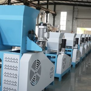 Auto Control 380V Poultry Floating Fish Food Machine Small Feed Granulator