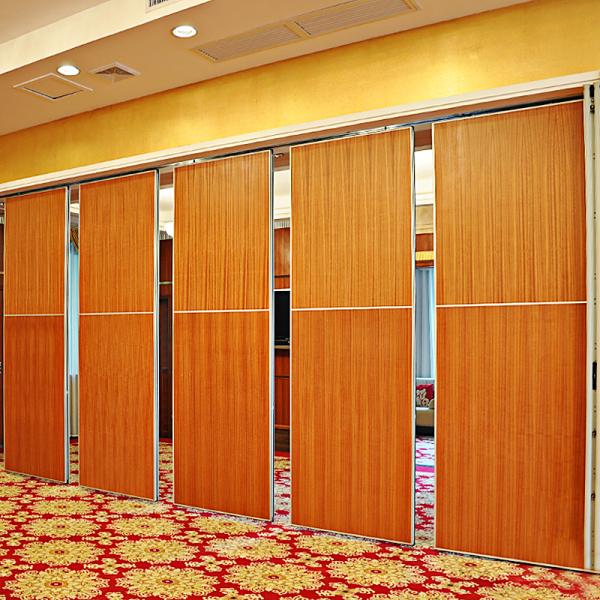 Aluminum Frame Sliding Folding Partitions Movable Voice Insulation
