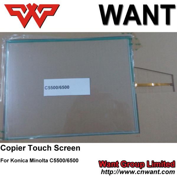 Copier parts factory C5500 C6500 BH1050 1050 bh920 bh950 920 950 Hight Quality Touch Screen For Konica Minolta Bizhub