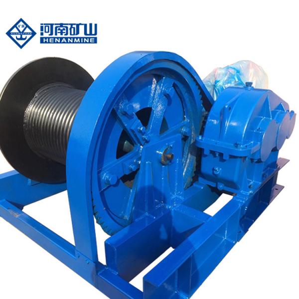 Buy 10t h12m Mechanical Wire Rope Pulling Winch Workshop 415V M5 Q235B at wholesale prices