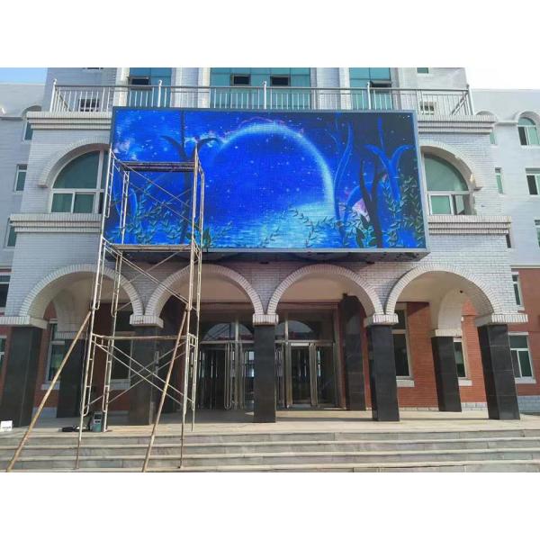 P10 Fixed LED Display Electronic SMD Full Color Advertising Outdoor LED Screen