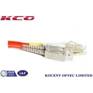 1.0m Sc Lc Patch Cord Muti Mode DX 1.0m 2.0m Length 62.5/125 Cores