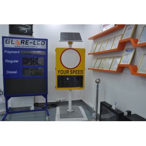 10-100M Solar Led Radar Speed Sign Control Static Constant Current Driving Mode