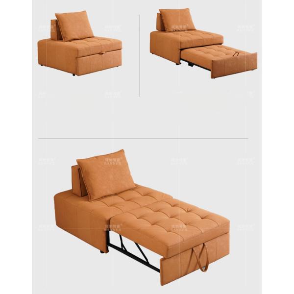 BN Single Puff Sofa Bed Living Room Retractable Single Sofa Bed Recliner Multifunctional Dual-Purpose Sofa Bed