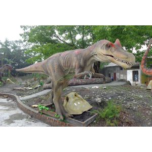Realistic Animatronic Irritator Dinosaur For City Landscape Decoration
