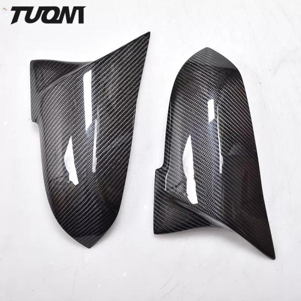 Custom Carbon Fiber Car Rear View Mirror Cover For BMW 1 / 2 / 3 / 4 / 5 Series