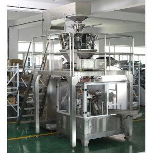 Automatic Snack Food Gummy Bear Candy Packing Machine PLC Control