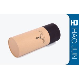 Packaging Cardboard Cylinder Tubes For Pens , Matt Lamination Surface