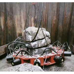 Low Noise Low Vibration Hydraulic Round Pile Breaker Construction Machinery