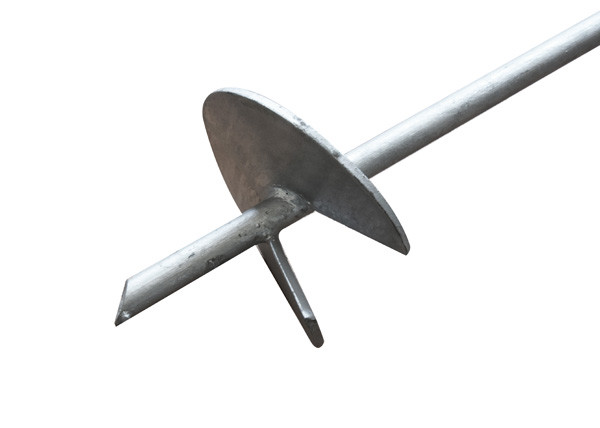 5/8×54" C1045 Galvanized Steel Helical Earth Anchors