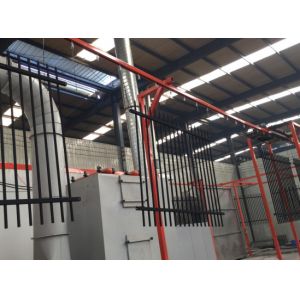 2 Rail Steel Fence With 1” Picket 1 ¾” Rail Of The Fence Panel And 2 1/2” Posts