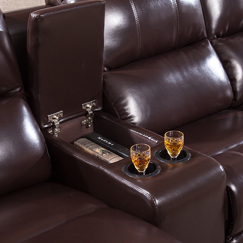 BN Cinema Chair Sofa Space Capsule Multifunctional Home Theater Leather Combination Electric Recliner Functional Sofa