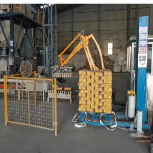 Quality Intelligent Robotic Arm Stacker High Speed Bag Palletizing Robot for sale