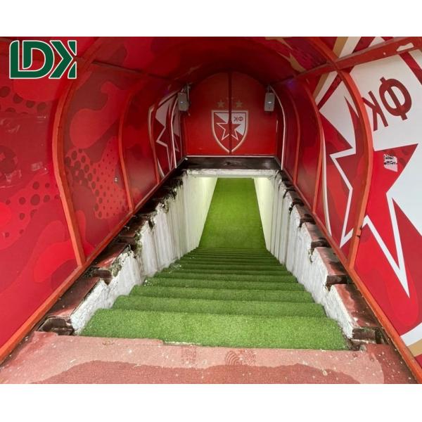 Professional Outdoor Football Player Tunnel Height Galvanized Steel AntiRust Material