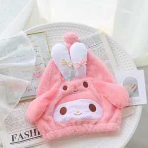 Kawaii Sanrio Cartoon Hair Cap – Soft, Quick-Dry & Skin-Friendly