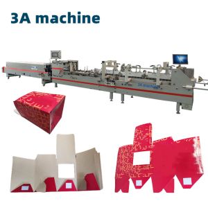 800mm Gluing Machine for Pasting Lock Bottom Folders and Box Folding SHH 800AG-2