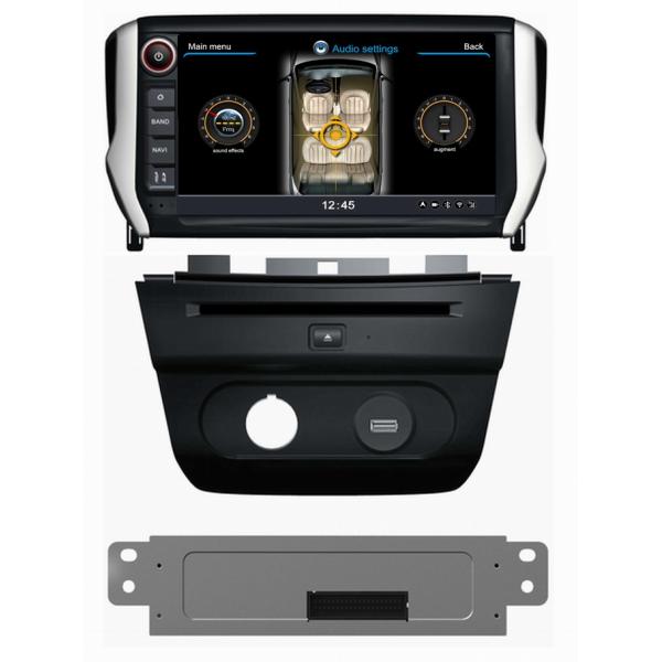 Ouchuangbo Auto DVD Multimedia Radio for Peugeot 2008 3G Wifi GPS Navigation iPod SWC S100 Platform OCB-374