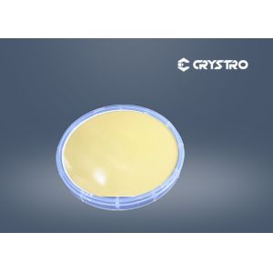 Orange Fe Doped LT Lithium Tantalate Wafer High Density