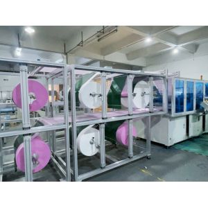 Non Woven Bag Manufacturing Machine High Capacity To Produce Rectangular Or