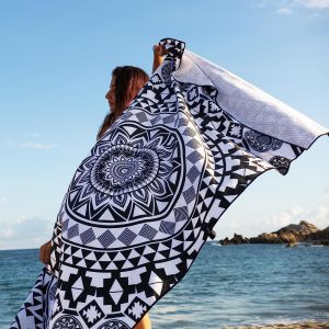 Sand Free Custom Towel Microfiber Printing Sublimation Beach Towel