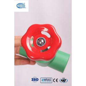 Various Specifications Ppr Double Union Brass Ball Valve