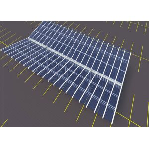 Galvanized Residential Solar Carport Structures , On Off Grid Solar Power