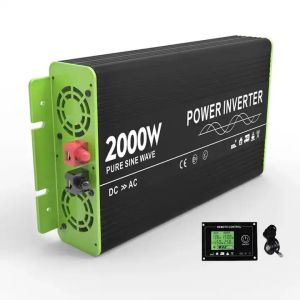 12V To 220V 2000W Power Inverter Pure Sine Wave 2000W Pure Sine Wave Inverter