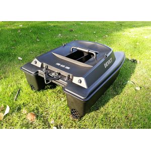 Black GPS fish finder DEVC-300 , DEVICT bait boat two engines Structure