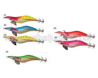 Buy New design best sale squid jig fishing lure JWSQDJG-03 at wholesale prices