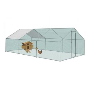 Outdoor Heavy Duty 6x3x2m Dog Run Chicken Coop