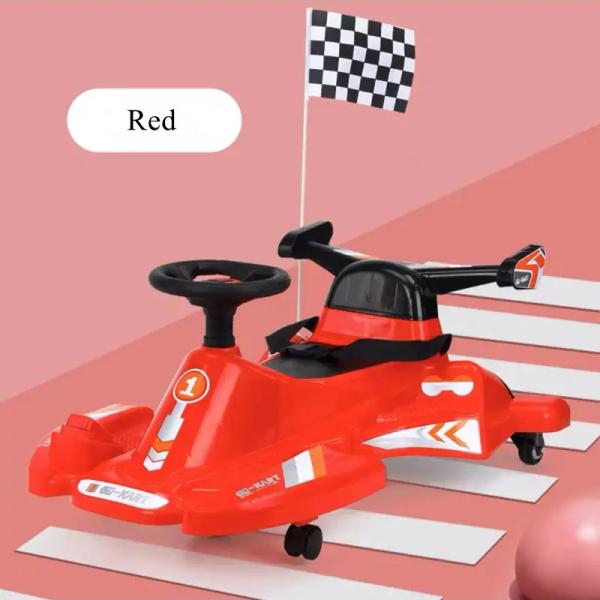 Ride On Car 6V4 Battery Operated Kids Baby Car Electric Drifting Car Toy for 6 Years