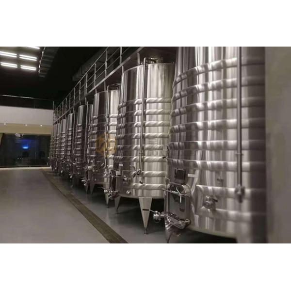 Adjustable Power Stainless Steel Fermentation Tank , 20hl Stainless Wine