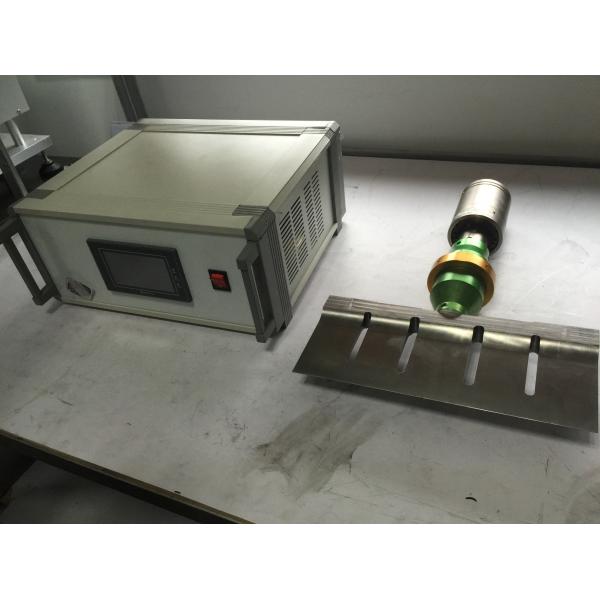 Blade Length 255mm Titanium Ultrasonic Food Cutter with External Air Cooling and PLC control System