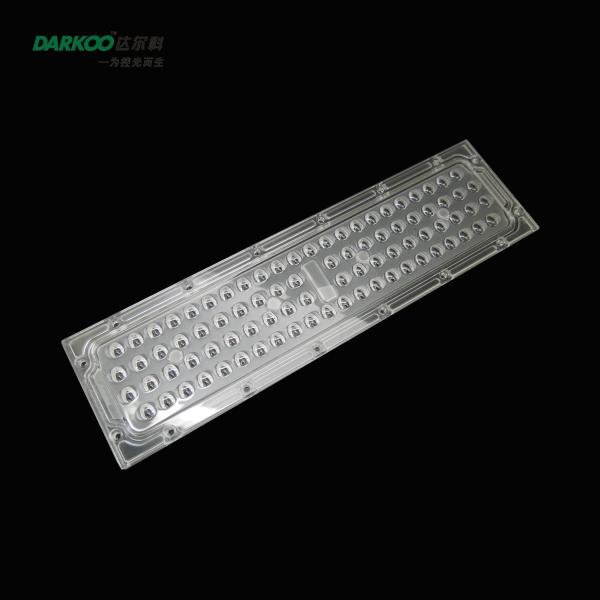 Optical 252mm SMD LED Lens 60 Degree For Outdoor Street Light