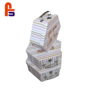 China Matt Lamination Printing Cardboard Suitcase Gift Box Environmentally Friendly on sale