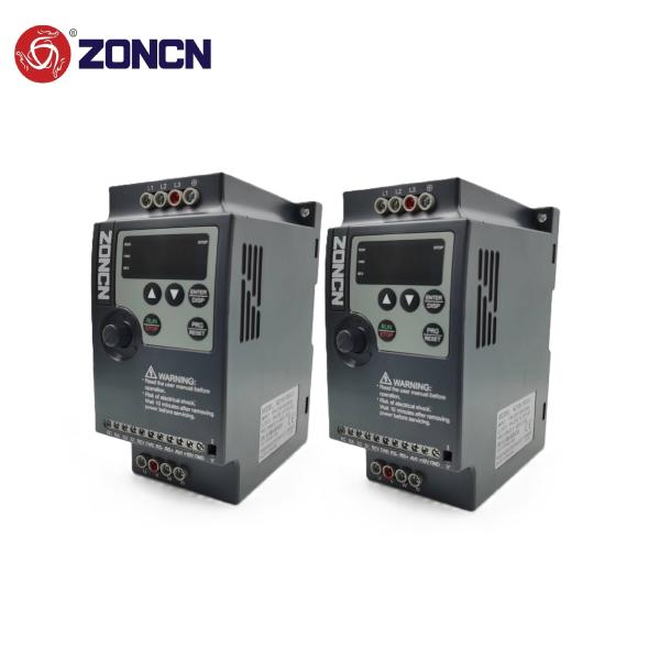 Buy Original ZONCN NZ100-2R2G-2 VFD 220v 2.2kw 3hp Single Phase Variable Frequency Drive at wholesale prices