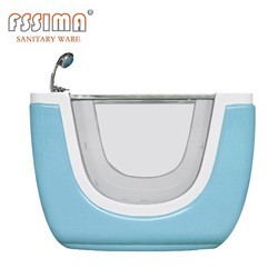 Glass Baby Bathtub Newborn Insert Kids Baby Swimming Pool Tub 1100x850x900mm