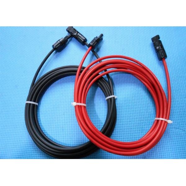 Buy Power Station DC XLPE 4mm Solar Panel Extension Cable at wholesale prices