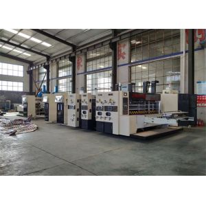 Automatic Printing Slotting Die Cutting Folder Gluer Carton Production Line