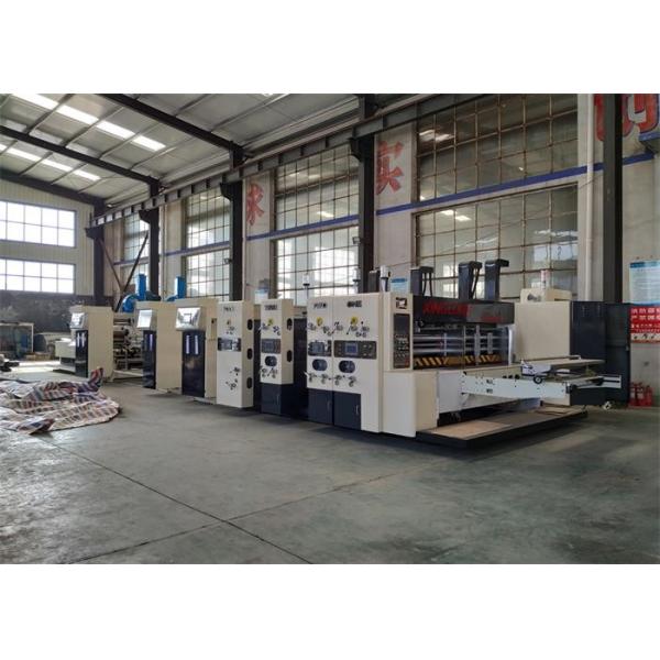 Buy Automatic Printing Slotting Die Cutting Folder Gluer Carton Production Line at wholesale prices