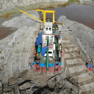 180000.000kg Gross Weight Cutter Suction Dredger with 1000m3/H Engine Power