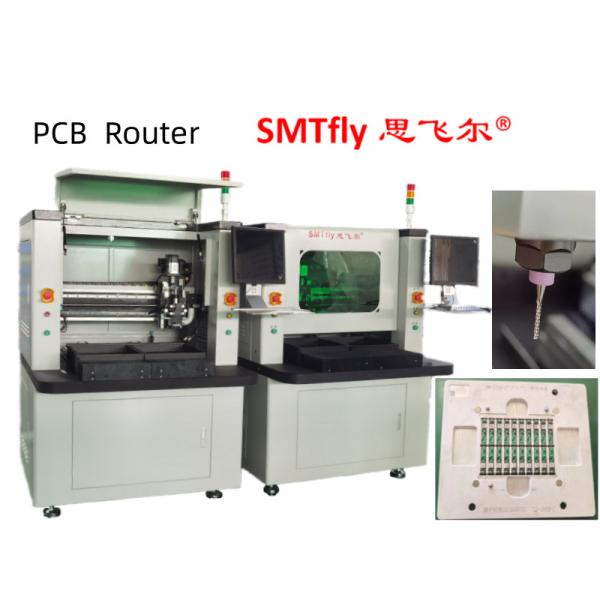 Buy Dual Table CEM PCB Router Depaneling Machine-PCB Router Depaneler at wholesale prices