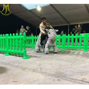 China Hansel children amusement rides plush electric battery operated toy car on sale