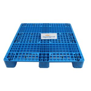 China Reversible Grid Pallet HDPE Heavy Duty Plastic Pallet 1300x1100 on sale