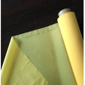 100% Polyester Mesh Fabric 80T Glass Printing Screen Customized Width