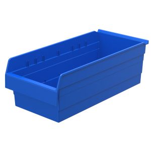 Logistic Shelf Stacking Bin Solid Box Design Warehouse Small Parts Storage