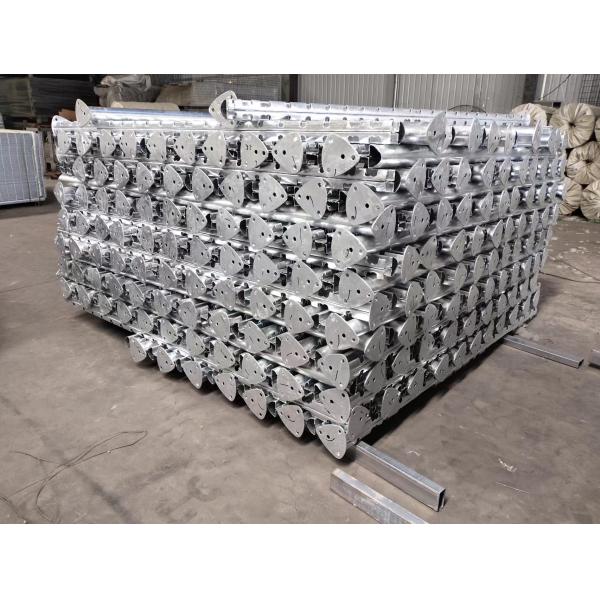 curved mesh fence post