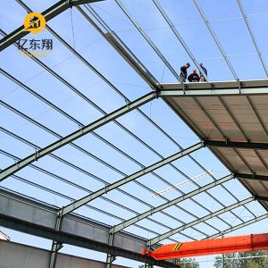 Prefabricated Q355 Q235 Light Steel Aircraft Hangar Buildings 200mm - 1200mm